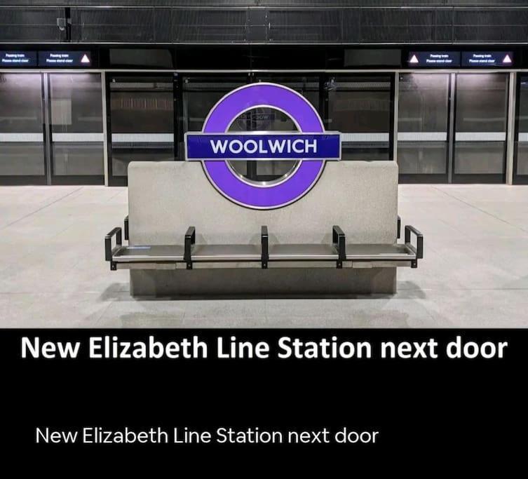 Snuggle Inn - Riverside Apartments - Views Over Looking London River Thames, Close To O2 Arena, London Excel, London City Airport, Thames Clipper- River Boat Service, Woolwich Ferry, Onsite Parking, Twin Room Option Available Exteriör bild
